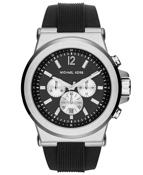 Michael Kors Men's Chronograph Dylan Black 